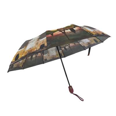 Automobile de voyage ouverte et Digital étroite imprimant le parapluie 21 pouces
