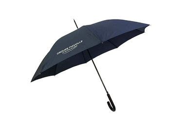 La publicité du parapluie classique de bâton d'os droit, parapluie de golf de bâton de pluie