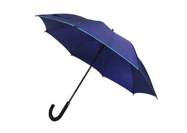 Diamètre ouvert 100-103cm du crochet en J des hommes protégeant du vent de parapluie d'axe protégeant du vent de fibre de verre