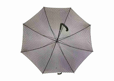 Brownness protégeant du vent de cadre de bâton d'automobile de fibre de verre de parapluie de poignée ouverte d'entreprise