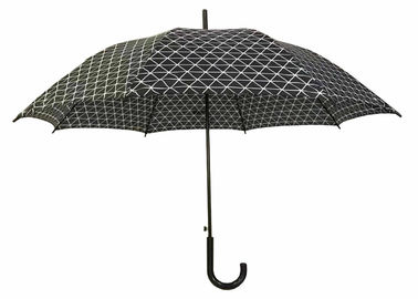 Nervures ouvertes d'axe en métal de parapluie de bâton d'automobile de crochet en J pour le temps d'éclat de pluie