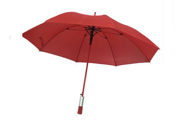 Parapluies promotionnels automatiques de produits, cadre protégeant du vent de fibre de verre de parapluies de golf
