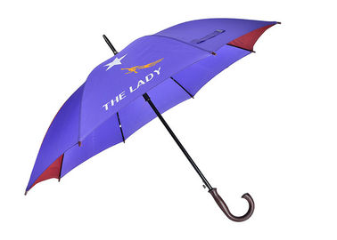 23 pouces d'automobile de cadre ouvert en métal de parapluies promotionnels de cadeaux, parapluies faits sur commande de golf de logo