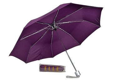 3 parapluies promotionnels faits sur commande de cadre en métal de fois, parapluie de style de golf