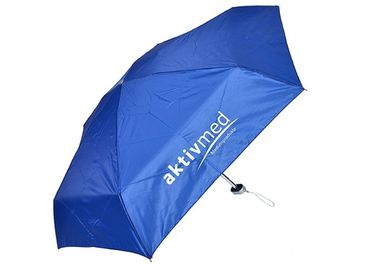 3 parapluies promotionnels faits sur commande de cadre en métal de fois, parapluie de style de golf