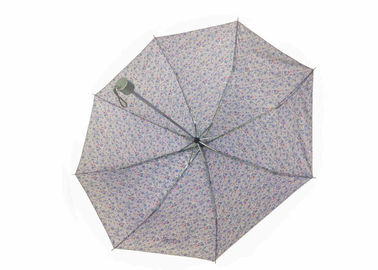Parapluie se pliant de tissu de polyester/pongé mini, parapluie se pliant d'individu