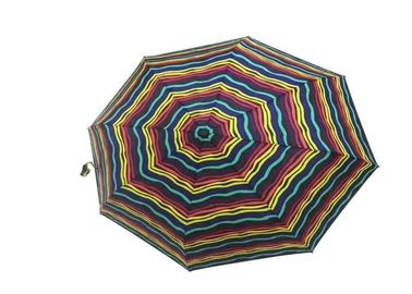 Parapluie fort compact de voyage, poignée en caoutchouc de Caoted de parapluie léger de voyage