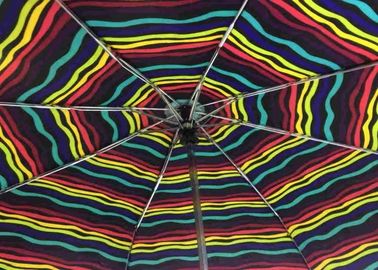 Parapluie fort compact de voyage, poignée en caoutchouc de Caoted de parapluie léger de voyage