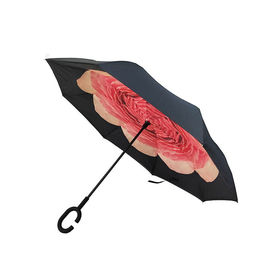 Le parapluie inversé par inverse à l'envers se pliant pour l'inverse de voiture manipulent librement
