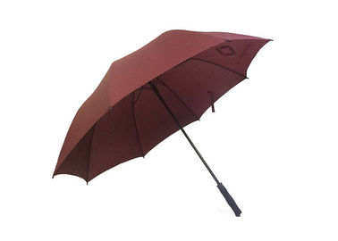 Conception de logo adaptée aux besoins du client par parapluie énorme protégeant du vent de golf pour de forts vents de tempêtes