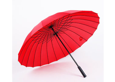Parapluie protégeant du vent imprimé de 23 dames de pouce, vent fort de parapluie résistant