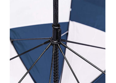 Parapluie extra-long de golf d'axe de 30 pouces, grand parapluie de golf protégeant du vent