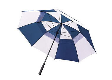 Parapluie extra-long de golf d'axe de 30 pouces, grand parapluie de golf protégeant du vent