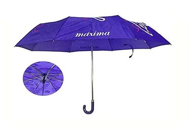 Le parapluie imperméable de fois du manuel 3, plient la poignée de l'unité centrale J de pongé de parapluie