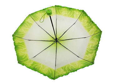 21&quot; parapluie pliable des biens 3 automatiques de conception de chou de parapluie de voyage