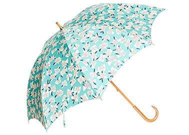 23&quot; directement conception coudée commode de tête de parapluie de poignée de parapluie en bois