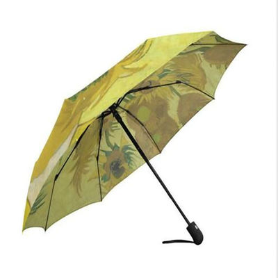 Parapluie pliable protégeant du vent compact de voyage de L28cm