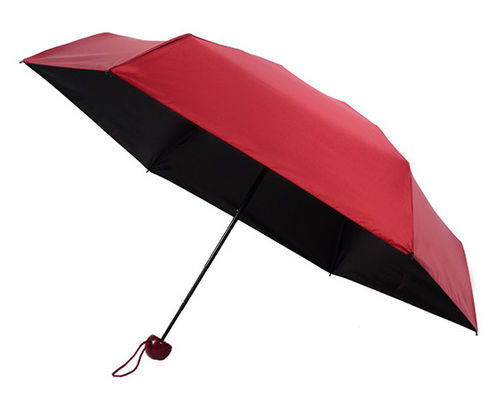 Parapluie pliable de transport facile de la capsule 5 de tirage en couleurs