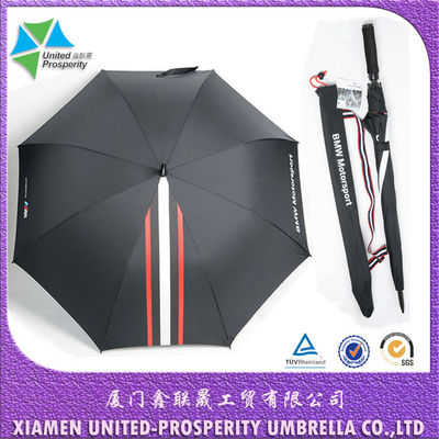 Le manuel de poignée de fibre de verre de TUV ferment les parapluies protégeant du vent de golf