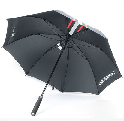 Le manuel de poignée de fibre de verre de TUV ferment les parapluies protégeant du vent de golf