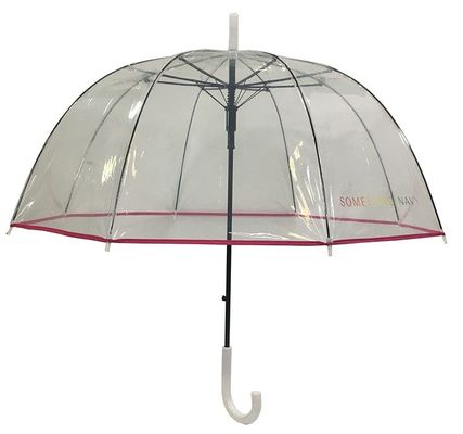 Le parapluie transparent de vente chaud fantastique en vente voient le parapluie