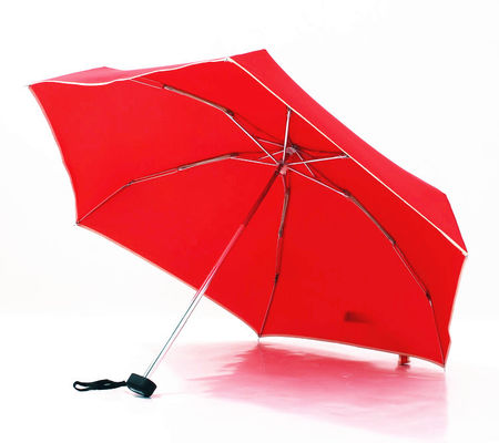 Parapluie protégeant du vent pliable de couleur solide pour les hommes