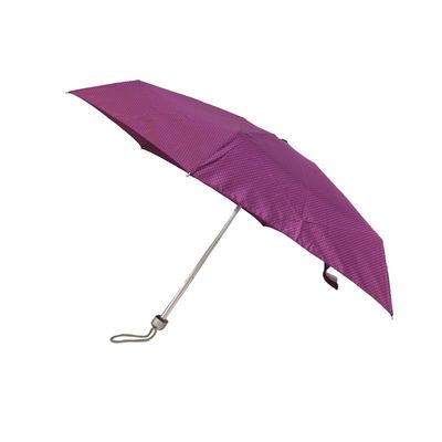 Parapluie de fois du manuel 5 du poids léger 90cm avec le sac portatif