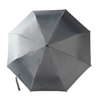 Parapluie de Mini Foldable Auto Open Paraguas avec des nervures en métal