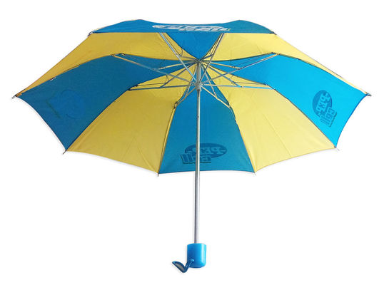 Parapluie se pliant protégeant du vent imperméable avec l'axe en métal de 8mm
