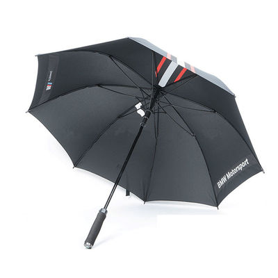 Le métal nervure 8 parapluies promotionnels de golf de panneaux