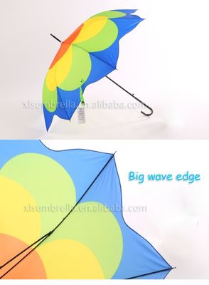 Parapluies protégeant du vent droits de golf de poignée de BSCI J