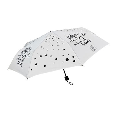 Fin ouverte automatique Mini Folding Umbrella Digital Printing de 8 nervures avec le sac à provisions