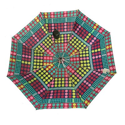 Parapluie pliable de polyester ouvert libre AZOÏQUE de manuel