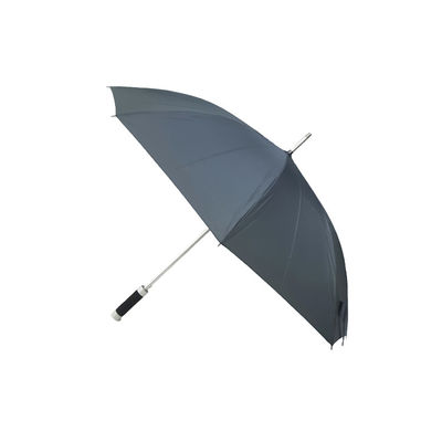Parapluies protégeant du vent ouverts automatiques de golf du pongé 190T avec la poignée droite