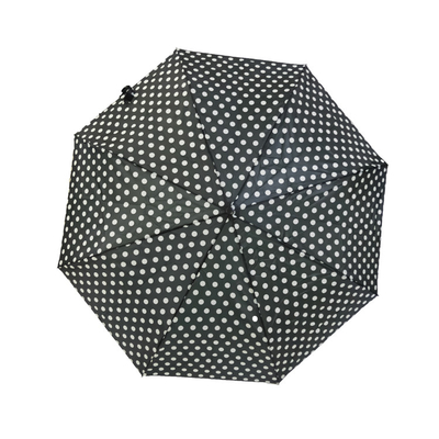 Parapluie se pliant protégeant du vent du polyester 190T ouvert manuel pour des femmes