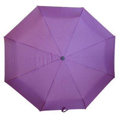 Pliage protégeant du vent Mini Umbrella With Fiberglass Frame de tissu de pongé