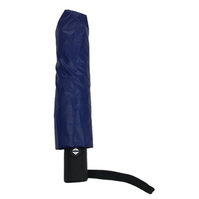 UPF enduisant le parapluie se pliant automatique de doubles nervures de fibre de verre