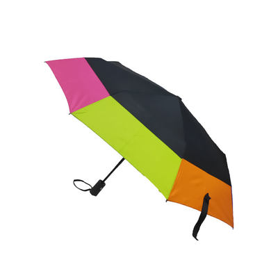 Fois unique du parapluie 3 de dames de pongé de protection solaire de conception de sac à main