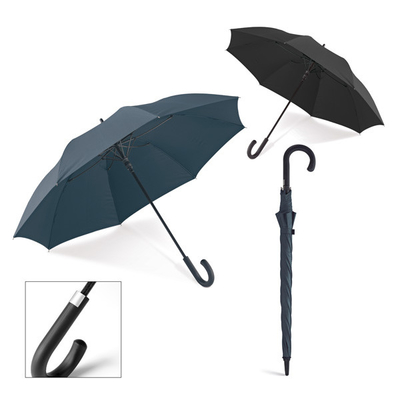 25 pouces de parapluie protégeant du vent de tissu ouvert automatique du pongé 190T