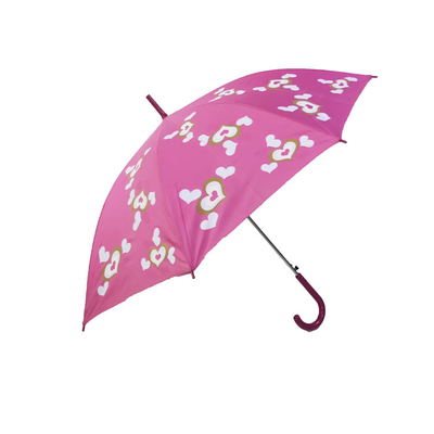 Digital protégeant du vent imprimant le parapluie droit ouvert automatique pour des femmes