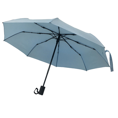 parapluie étroit ouvert automatique de promotion de pongé de diamètre de 97cm