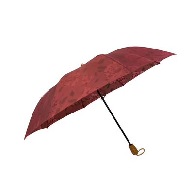 BSCI a imprimé le parapluie protégeant du vent étroit ouvert automatique de voyage de 2 fois