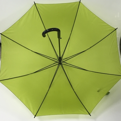 Diamètre ouvert automatique 105cm de parapluie de bâton de pongé promotionnel de RPET