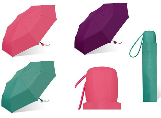 42&quot; parapluie ouvert de Mini Folding Solid Color Manual d'ARC