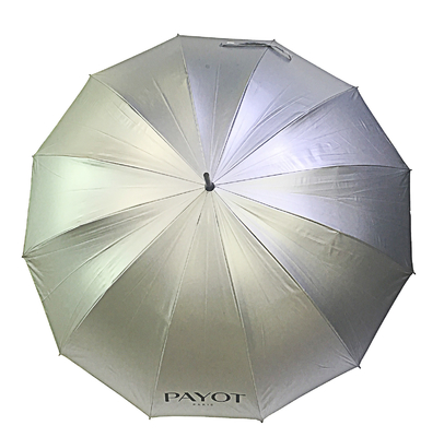 Diamètre 105cm parapluie ouvert automatique de 12 nervures avec le revêtement UV