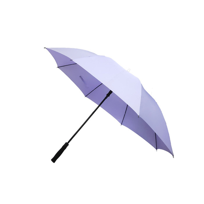 parapluie protégeant du vent de golf de fibre de verre d'auvent de double du pongé 190T directement surdimensionné
