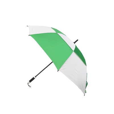 Or parapluie de pluie de golf de 68 pouces pour la promotion