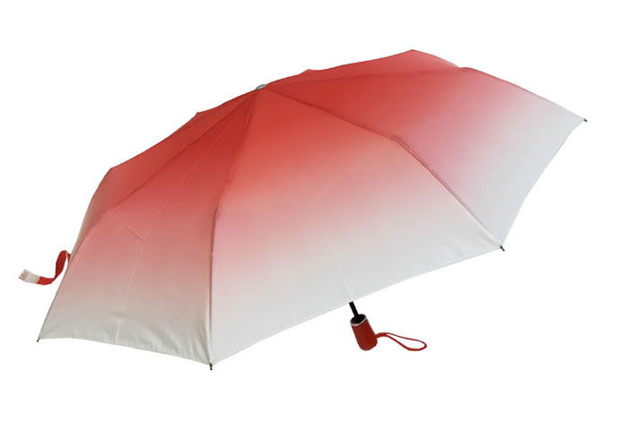 Parapluie protégeant du vent de voyage de pliage, changement de couleur UV de parapluie de voyage de protection