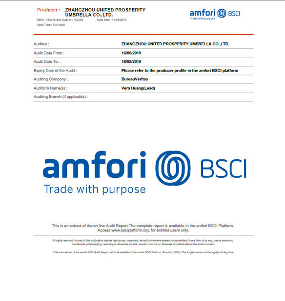 Chine Xiamen United-Prosperity Industry &amp; Trade Co., Ltd. certifications