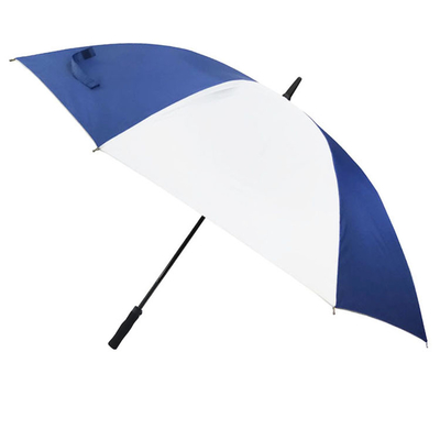 Cadre en fibre de verre 190T parapluie de golf pongé 68/62/58 pouces grand surdimensionné ventilé